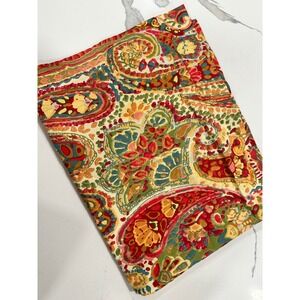 Pottery Barn Paisley Cotton Standard Sham Pillow Case Pillowcase Mosaic